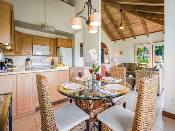 Luxury Poipu Kauai Vacation Rental  Ocean View Top-Floor Condo Near Brennecke’s Beach